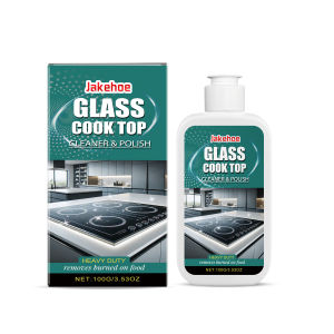 100/300/500g Glass Cooktop Cleaning Polish: Deeply removes stubborn stains from the stove repairs scratches and restores shine