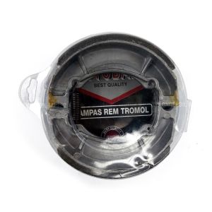 Kampas Rem Belakang Shogun (OTOBAI) - Kampas Tromol Roda Belakang Shogun Lama / Shogun R / Smash / RC 80/100 / Crystal / Tornado (harga Per Set)