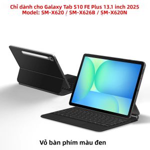 Bao Da Thông Minh Magic Keyboard Dành Cho Samsung Galaxy Tab S10 FE Plus 13.1 Inch Màn Hình Cảm Ứng Đa Điểm SM-X620 X626B Tích Hợp Pin