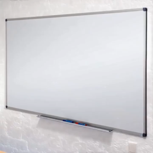 Magnetic Whiteboard 3x4ft 36x48in With Aluminum Frame | Plywood Back | Hooks Holder