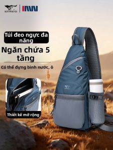 SEPTWOLVES | Túi Đeo Ngực Đa Năng Dành Cho Nam Có Dung Lượng Lớn