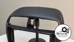 CPA ANDROID CAR STEREO COVER 9INCH MITSUBISHI MIRAGE 2012 WITH STEREO WIRE HARNES POWER CABLE (11497)