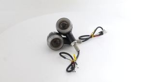 2/4 Đèn LED Xe Máy Phanh Bộ Đèn Hổ Phách Đỏ Nhan Đuôi Đèn Báo 12V Xe Máy Phụ Kiện Tín Hiệu Cảnh Báo Đèn