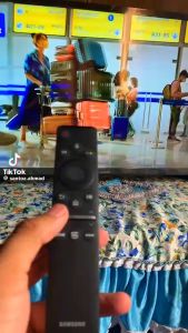 MJL RM-L1613 Universal Remote Control Compatible for Samsung Smart TV with Netflix Prime Video Buttons