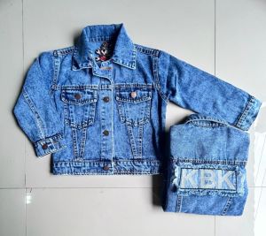 Jaket jeans anak laki laki usia 3-6th/ baca deskrippsi