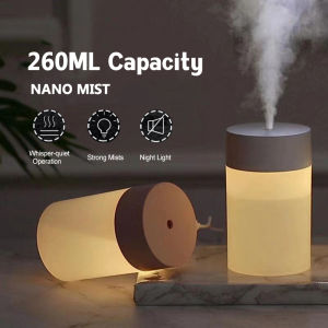 Mini USB Car Air Humidifier Night Light Air Humidifier Air Purifier Aromatherapy oil diffusion Desktop Car Humidifer 车载加湿器