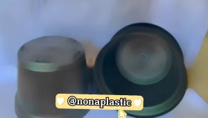 Pot Bunga 40 Plastik Hitam Paket Isi 6 Pcs Uk Axbxt 34X25X26