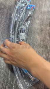 สายน้ำดีสแตนเลส น็อตสแตนเลส 1/2"x1/2" ยาว 1เมตร 1.2เมตร 1.5เมตร(Amazon)