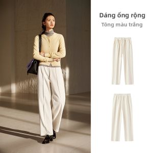 Semir | Quần Tây Ống Rộng Ấm Áp Mùa Đông