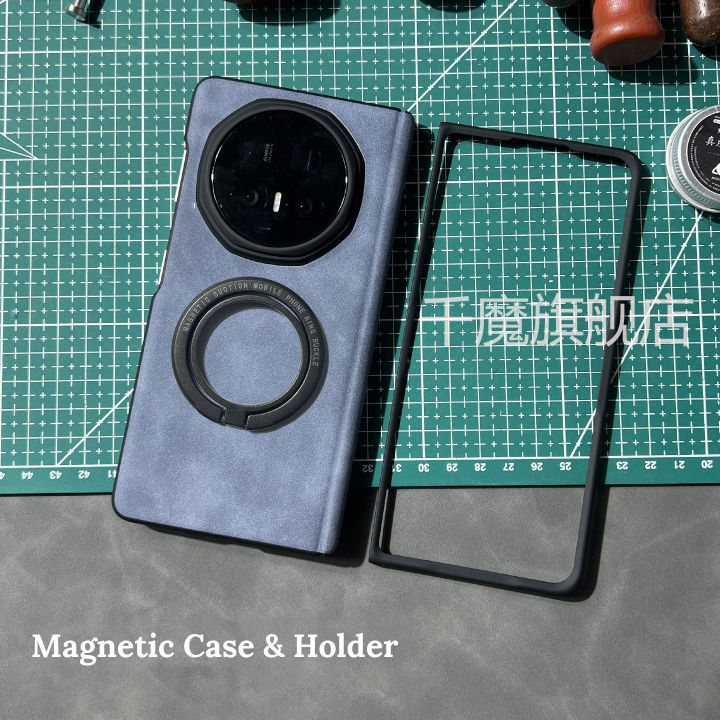 Từ Trường Hợp Đối Với Honor Ma Thuật V5 V3 Gấp Với Chủ Pu Sang trọng Ốp ...