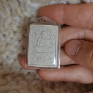 พระผง หลวงพ่อเกษม เสาร์ 5 หลัง 12 นักษัตร ปี 37 The Amulet of LP Kasem with 12 zodiac symbols on the back1984.