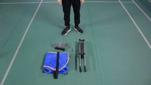 Xe đựng bóng Pickleball bóng tennis cầu lông có bánh xe di chuyển tiện lợi bền đẹp chắc chắn