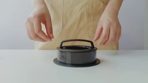Round Hamburger Burger Press Beef Grill Food-Grade ABS Hamburger Helper Meat Press Cutlets Patty Maker Mold Kitchen Gadgets