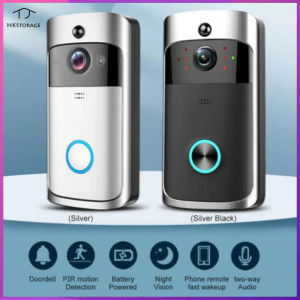 HKStorage Video Doorbell WiFi Outdoor Door Bell Waterproof IP65 Intercom Doorbell Camera Smart Home XBell APP Wireless Door Phone Camera
