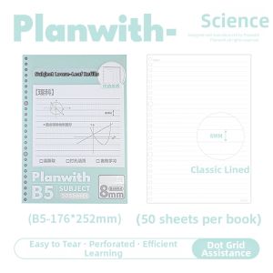 Planwith | Tearable Flexible Notebook