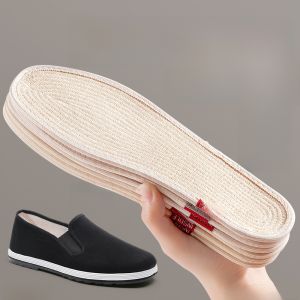 LINGMIAO | Absorbent Anti-Odor Breathable Cotton Insoles for Men