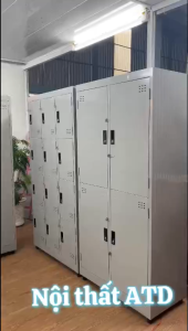 Tủ Locker 6 Ngăn Cao Cấp ATD – Tủ Đồ Cá Nhân Cho Công Ty Trường Học