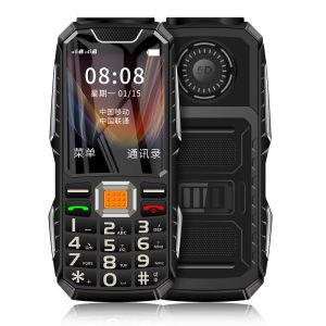 Large Screen Push Button Large Power Rugged Low Price Portable Mobile Phone Two Torchs Whatsapp Dual Sim FM Loud Soud Elderly
