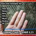 jaring anco ukuran 3×3meter ukuran lubang 1 inch atau 1 jari ,sirib ikan tangkul ikan, branjang. 