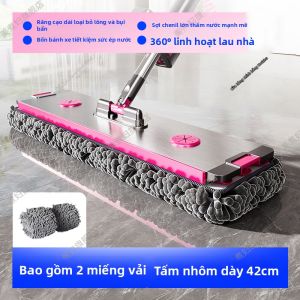 MEIZHUFU | Chổi Lau Nước Kiêm Lau Khô Tự Động Không Cần Bàn Tay