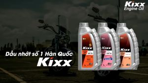 Nhớt Kixx Ultra 10W40 1L - Dầu nhớt chống mài mòn vận hành êm ái