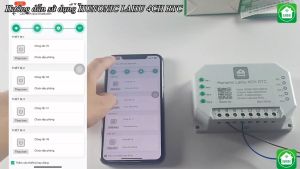 Công Tắc Thông Minh Lahu 04 RTC Tích Hợp IC Thời Gian Thực ( 4 x 500W/kênh ) điều khiển mọi thiết bị từ xa qua điện thoại - BH 12 THÁNG