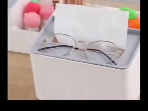 Tissue Box Napkin Holder Remote Control Storage Desk Organizer Office Multifunctional Sundries Ontainer Storage Home