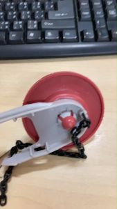 ชุดลูกกบชักโครกคุณภาพสูง ปิดเปิดน้ำอัตโนมัติ ประหยัดน้ำ พร้อมสายรัด