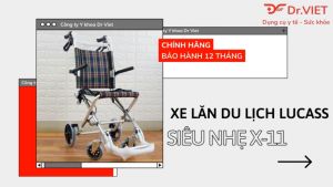 Xe lăn Lucass X-11 - Xe lăn du lịch siêu nhỏ nhẹ cao cấp có thể gấp gọn dành cho người già người nhỏ nhẹ người bệnh khó khăn trong việc đi lại hoặc trẻ em nhập khẩu chính hãng giá rẻ giao hàng toàn quốc