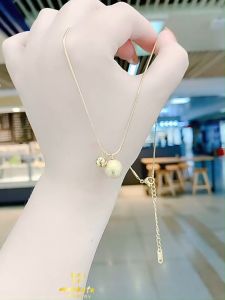 K40 Kalung Belut Titanium Two sand Ball Bola kecil dan bola pasir