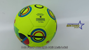 Bola Futsal Ortuseight Size 4 Jahit Mesin Lokal Bahan Kulit PU Kuat dan Tahan Lama
