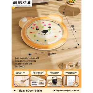 MONLEYTA | Large Size Water Mat Baby Crawling Toy Children Learning To Crawl Auxiliary Crawling Mat Japanese Pp Material Educational Tool
