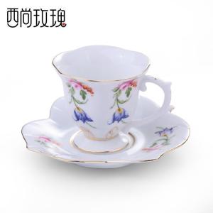 HUIYANGXU | Bộ Cốc Cà Phê Espresso Hoa Vàng