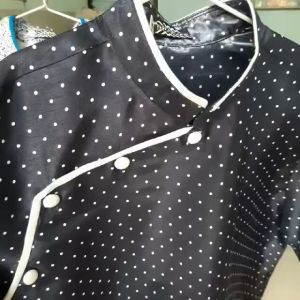 ÁO DÀI CÁCH TÂN NAM TAFFETA KAKI LỤA ###aodaitet