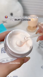 Kem Dưỡng OLAY Luminous Light Perfecting Night Cream Ban Ngày & Ban Đêm Hũ 50g