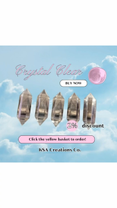 Premium Natural Clear Quartz Crystal Wands | Polished Healing Stones for Energy Work Meditation Crystal Collection Altar Decor & Handmade Projects