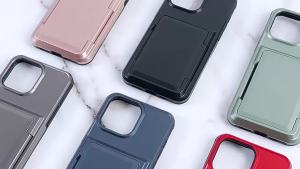 New Style Flip Card Pocket Phone Case for iPhone 11-17 Pro Max Plus - 2-in-1 Wallet Protective Cover Anti-Scratch Shockproof