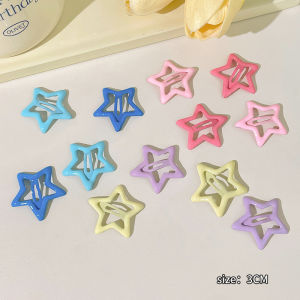 PINK EMPRESS | Dopamine Star Side Bangs and Loose Hair Organizer Clip Sweet Cool Accessories