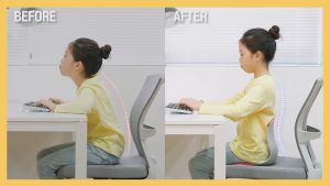 Curble Kids / Posture Correction Chair / Support Back and Spine / Back Pain Relief / Posture Support / Lumbar Support / For Kids