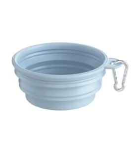 350ml/1000ml Collapsible Dog Bowl Outdoor Travel Pet Drinking Bowl for Dog Cats Folding TPE Material Bowl Puppy Food Container