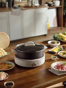 [China Plug Adapter Needed] Bear | Multi-functional Electric Hot Pot