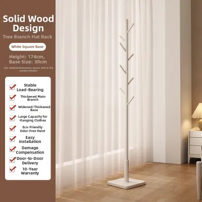 DONGMU | Multifunctional Wooden Coat Rack