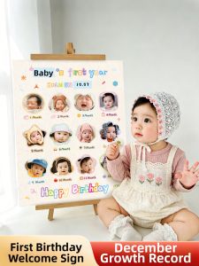 YOULEMEI | Trang Trí Cảnh Sinh Nhật Cho Trẻ Em Bảng Chào Mừng