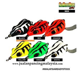 Sabaydee SB28 Soft Frog | 2.7cm / 4g | Umpan Tiruan Thailand Katak Getah Casting Haruan | Ready Stock Malaysia