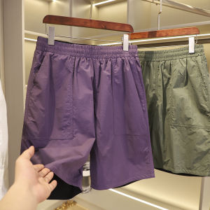 Quần Short Thể Thao Nam Mùa Hè Thoáng Khí Nhanh Khô Hai Mặt Nhẹ Lưới Thoáng Khí Thấm Mồ Hôi Quần Short Năm Mảnh