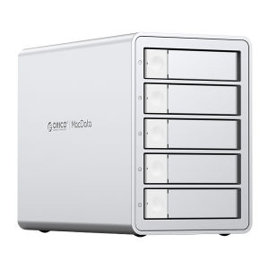 ORICO 3.5-Inch Five Bay Hard Drive Cabinet Video Editing Library 150w Built-In Power Supply Multiple Heat Dissipation 110tb Expansion Data