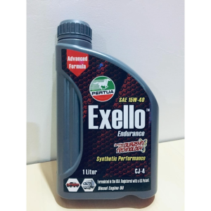 PERTUA Exello Endurance Synthetic Performance Engine Oil 1L 15W-40