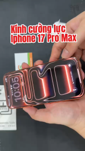 Kính cường lực Iphone 17 Pro Max trong suốt full màn hình không viền Smart Devil - Dán màn hình Iphone 17 Pro Max
