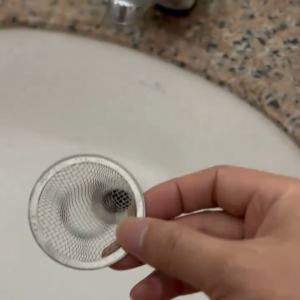 3PCS Set Stainless Steel Sink Drain Hole Strainer Catcher Stopper Kitchen Sink Strainer Filter Strap Net Strainer Sink Accessories BINLU