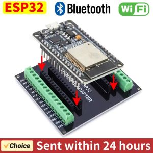 ESP32 Development Board WiFi+Bluetooth Module: Ultra-Low Power Consumption Dual Core NodeMCU-32S ESP32-WROOM-32D 32U 30Pin Board